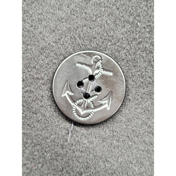 Vintage‎ Talbots Blue Double Breasted Academia Peacoat - Picture 9 of 15